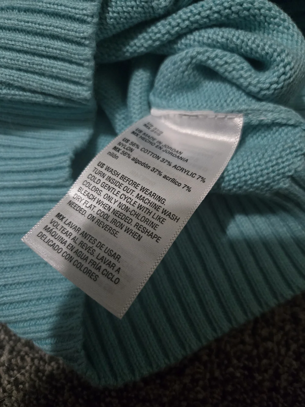 Girls Epic Threads Aqua Sweater